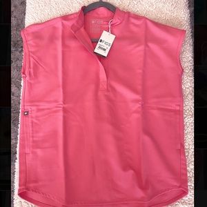 FIGS SCRUBS - RAFAELA XXS Neon Pink